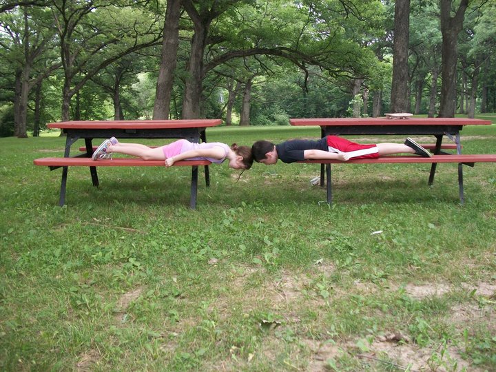 Double picnic plank