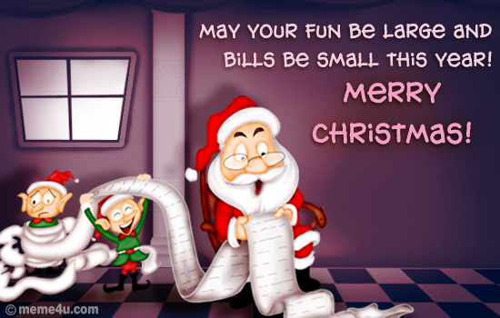 Funny Christmas Card Image
