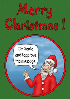 Funny Christmas Card Image