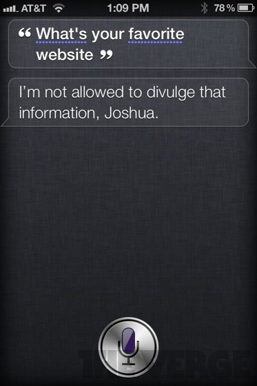 Weird Siri Response #12