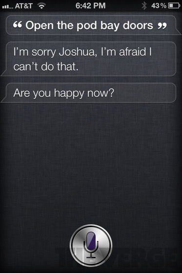 Weird Siri Response #2