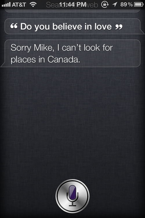 Weird Siri Response #27