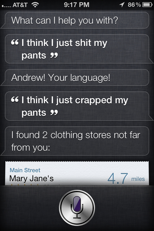 Weird Siri Response #29