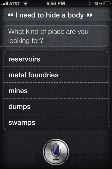 Weird Siri Response #3