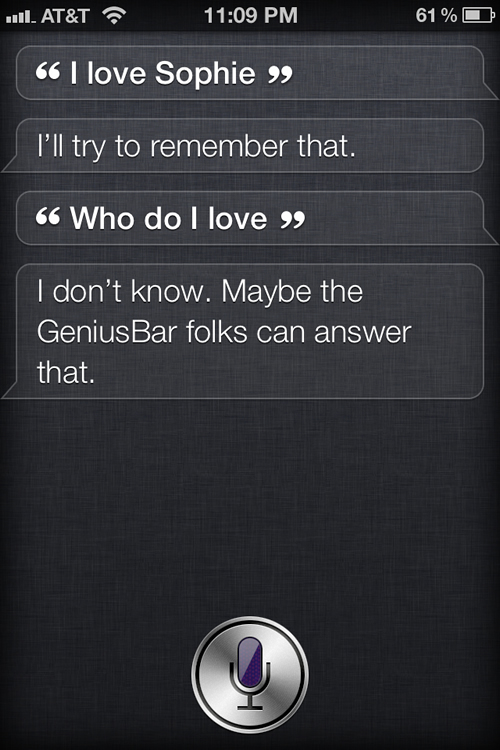 Weird Siri Response #31