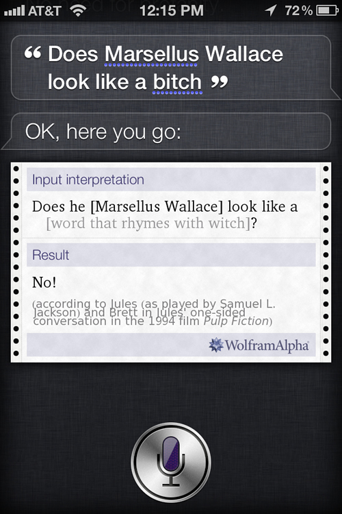 Weird Siri Response #37