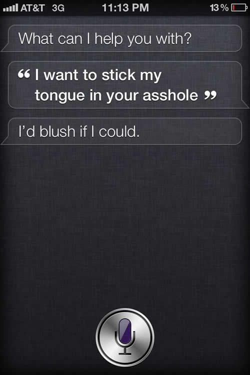 Weird Siri Response #6