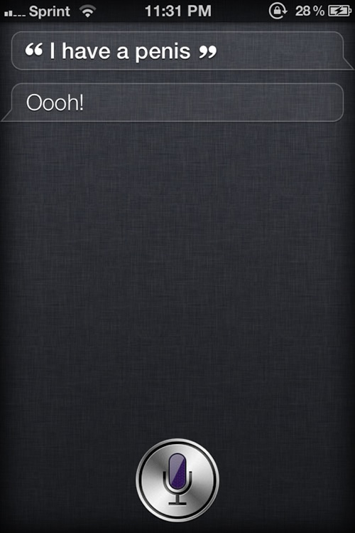 Weird Siri Response #8