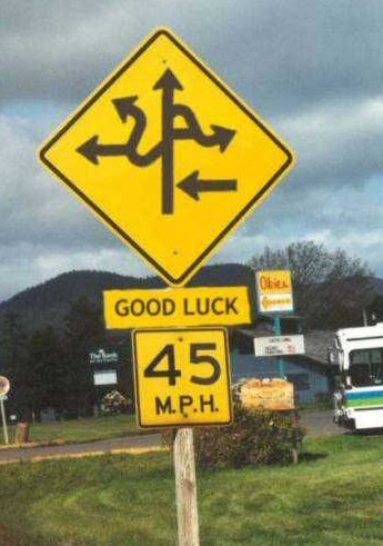 Confusing Traffic Sign